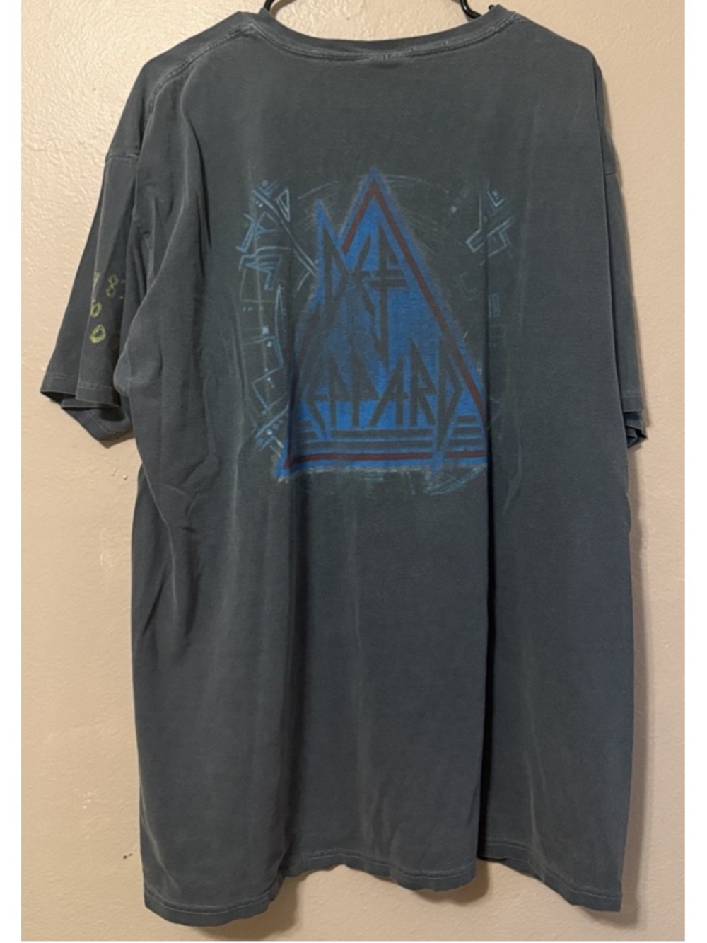Vintage 2007 Def Leppard Hysteria 20th Anniversary Tour Shirt Chroma Zone XL - Picture 5 of 8